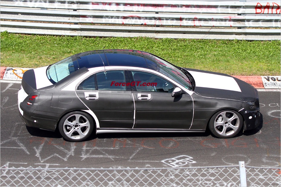 2014 Mercedes c class spy photos #6
