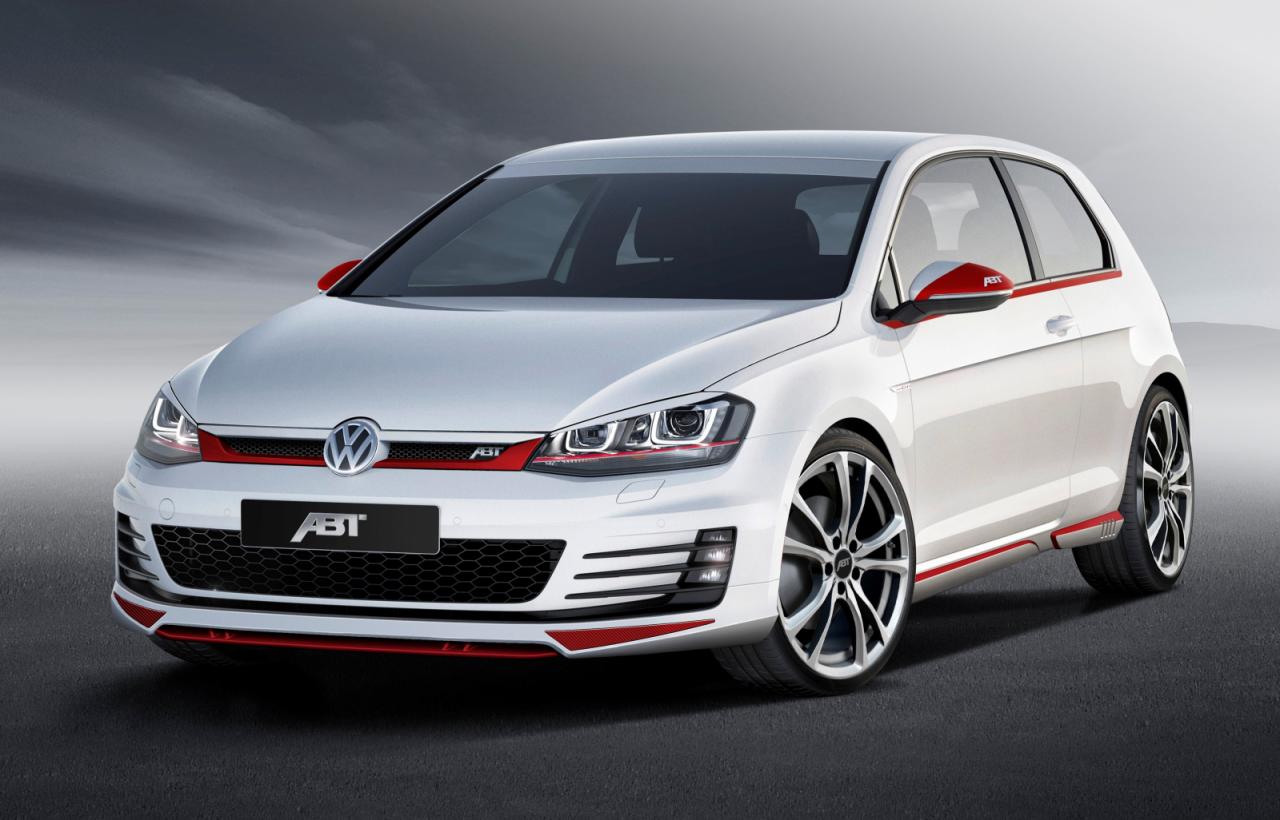 Volkswagen Cars - News: ABT tuned Mk7 VW Golf GTI
