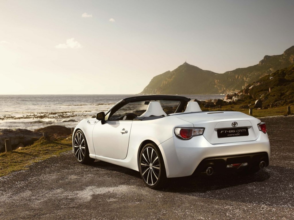 Toyota Cars News Toyota 86 Convertible Images Leaked