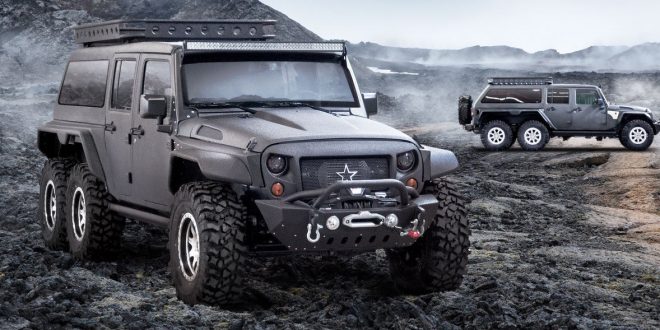 Chinese Company G Patton Builds Jeep Wrangler 6x6 Tomahawk