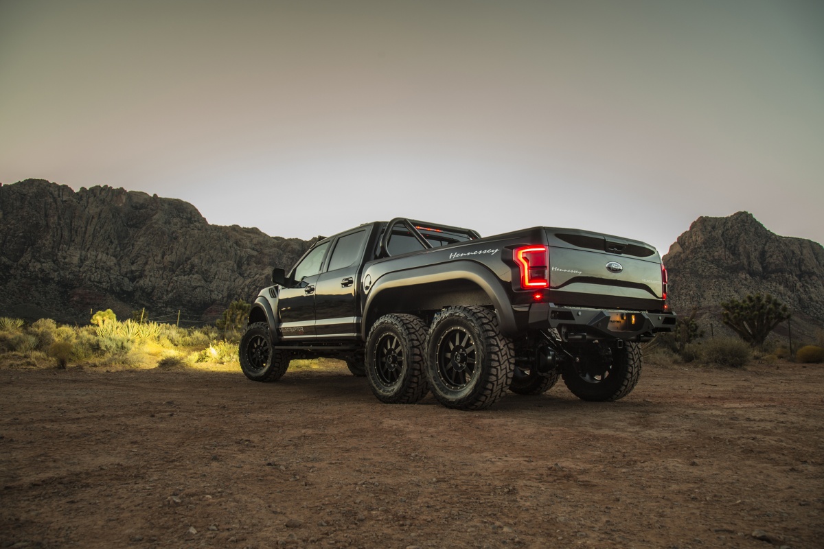 Hennessey Velociraptor 6x6 Is Pure Aggression On Wheels